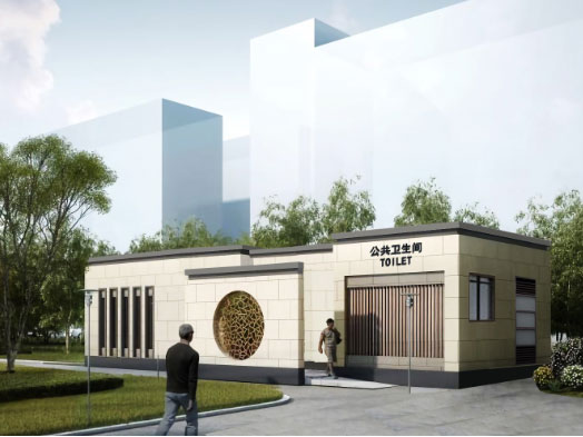 翁田镇豪华组装型移动厕所